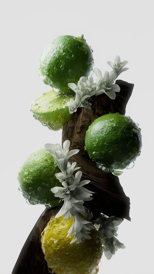 Vela aromática de bergamota